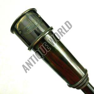 Antique Solid Nautical Brass Telescope