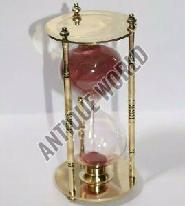 Beautiful Golden Hourglass Brass Sand Timer