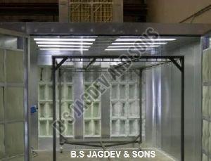 Metal Powder Coating Booth