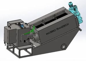 Semi Automatic Dewatering Screw Press Machine