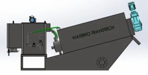 Semi Automatic Dewatering Screw Press Machine