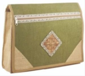 jute bag file folder