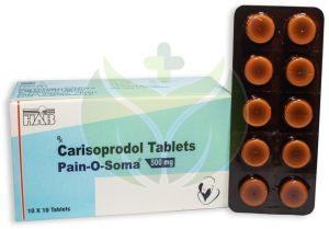 500mg Carisoprodol Tablets