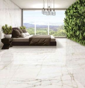 Endless Afion White Vitrified Floor Tiles