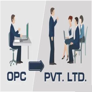 Compulsory Conversion Of OPC Into Private Limited Company