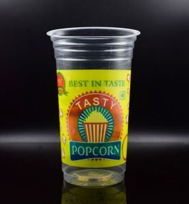 600ml Popcorn Glass