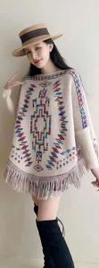 Ladies Fancy Poncho