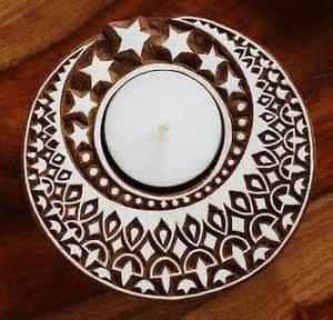 Decorative Wooden Tea Light Candle Holders