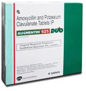 Augmentin 625mg Duo Tablet