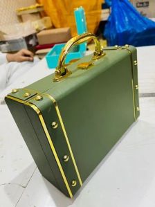 MDF Green Trunk Box