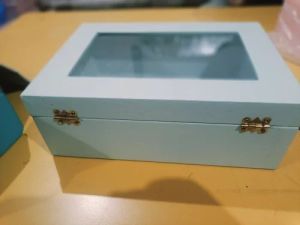 Mdf Light Blue Gift Box