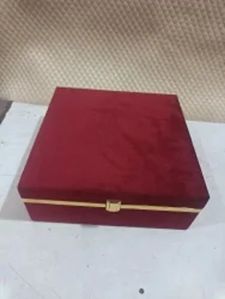 MDF Red Jewellery Box