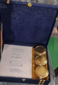 MDF Royal Blue Wedding Invitation box
