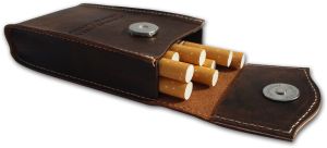 Genuine Leather Cigarette Cases