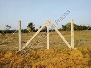 Wire Fencing RCC Poles