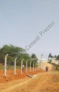 L Bent Cement Poles