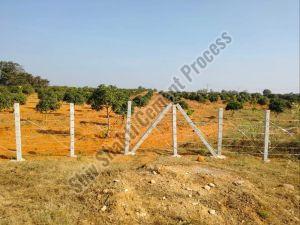 Wire Fencing RCC Poles