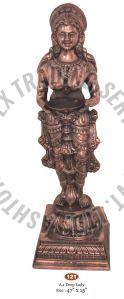 Brass Deep Lady Statues