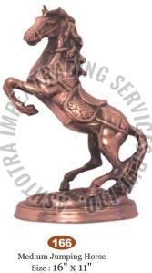 Brass Horse Statue