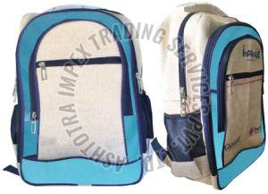 Jute Back Pack Bag