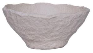 PMNB002 Paper Mache Natural Bowl