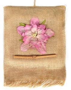 Flower Jute Sachet