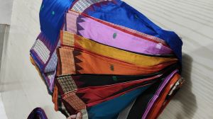 Sambhalpuri Silk saree Temple