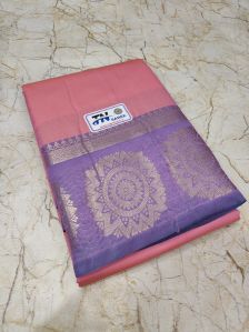 Plain Soft Semi Silk Saree