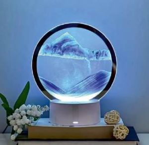 5 Color Light Moving Sand Art Picture Lamp