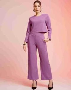 Ladies Plain Co-Ord Set