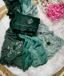 Ladies Double Shade Saree