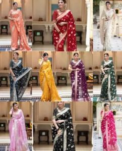 Ladies Wedding Wear Saree