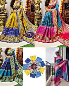 Ladies Party Wear Banarasi Saree