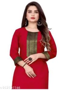 Ladies Multicolor Formal Wear Kurti
