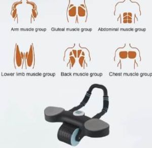 Abdominal Wheel Roller with Elbow Support