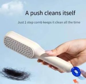 Self Cleaning Hair Brush