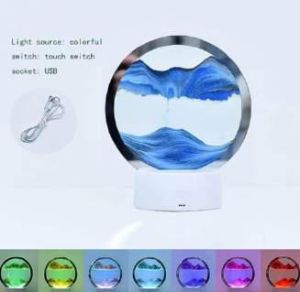 5 Color Light Moving Sand Art Picture Lamp
