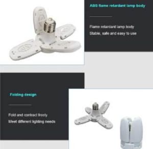 Foldable LED Blade Fan Bulb