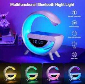 3 In 1 Multi-Function LED Night Lamp with Bluetooth Speaker