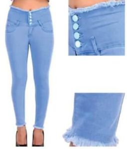 Ladies High Waist Jeans