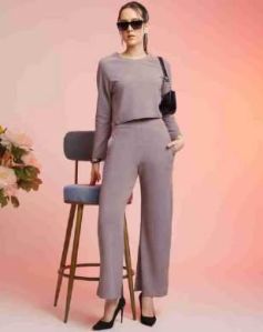 Ladies Plain Co-Ord Set