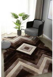 Concord Area Rug - Brown Shag