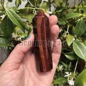 Red Tiger Eye Healing Wand