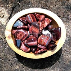 Red Tiger Eye Tumbled Stone