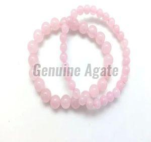 Rose Quartz Beaded Bracelet