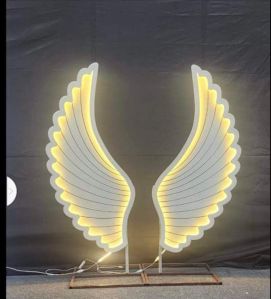 Angel Wings LED Selfie Point