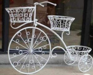 Iron White Wedding Decorative Cycle