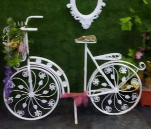 Iron White Wedding Designer Bicycle