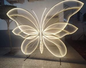 LED Butterfly Light Stand