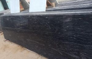 Baghera Black Granite Slab